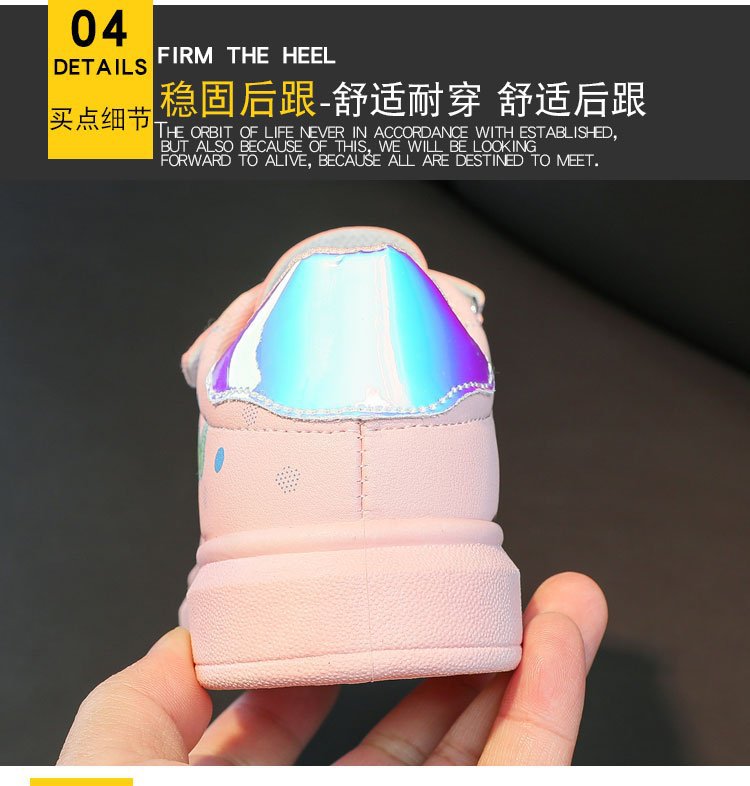 Zapatillas-zapatos informales para chico, zapatillas de deporte para niño, zapatos superiores de cuero para niña, zapatos blancos pequeños para niño, primavera 2023