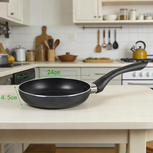 Sartén Antiadherente Multiusos (16-30 cm), Compatible con Todas las Estufas, Aluminio Antiadherente |   Sartén de Cocina Versátil