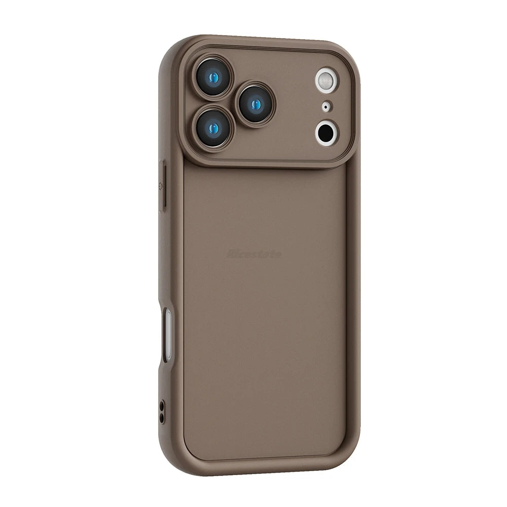 Funda lisa para iPhone 17 Pro Max 17Pro, funda resistente a caídas con textura mate a prueba de golpes para iPhone17 Air