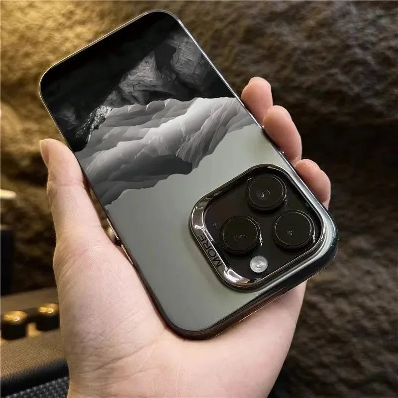 Funda de teléfono para iPhone 16E, fundas para iPhone 16 15 14 13 11 12 Pro Max 16 15 14 Plus, nueva funda colorida para teléfono con estampado de vista de montaña