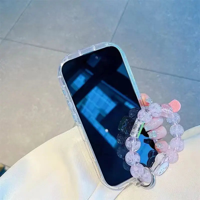 Funda con cadena de cereza 3D y flor de conejo para Realme 15 14 Pro Plus 13 12 12X C67 8i 8 C15 C12 C25 C25S C11 11 7 6 Pro 9i