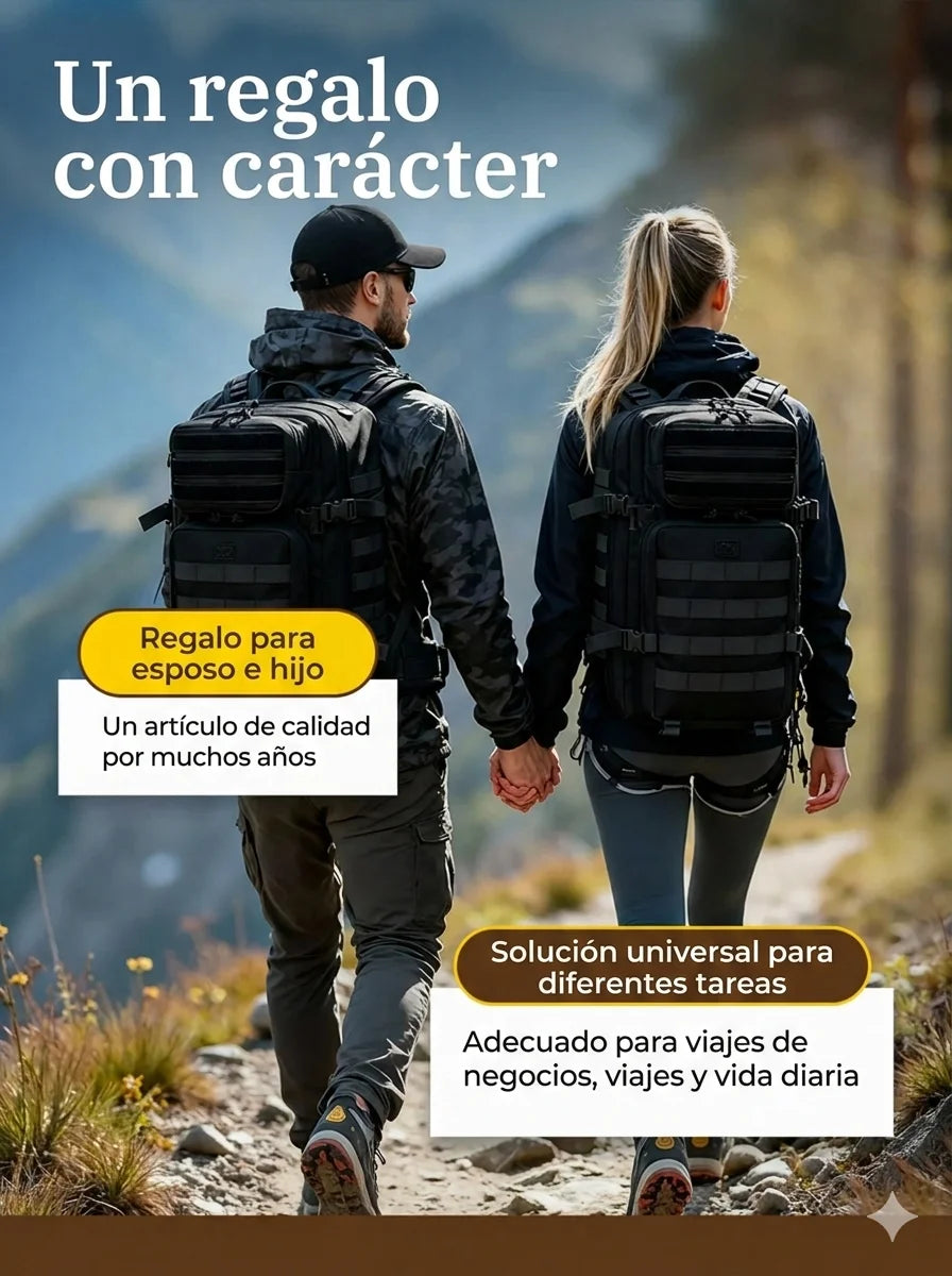 Mochila táctica de 50L/25L /32LT, mochilas de viaje de gran capacidad para hombre, bolsas multifuncionales impermeables para deportes al aire libre