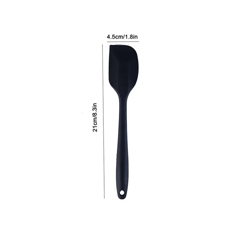 Espátula multifuncional de silicona para pastel, espátula antiadherente resistente al calor para hornear, herramienta de cepillo para molde de pastelería de cocina de calidad alimentaria