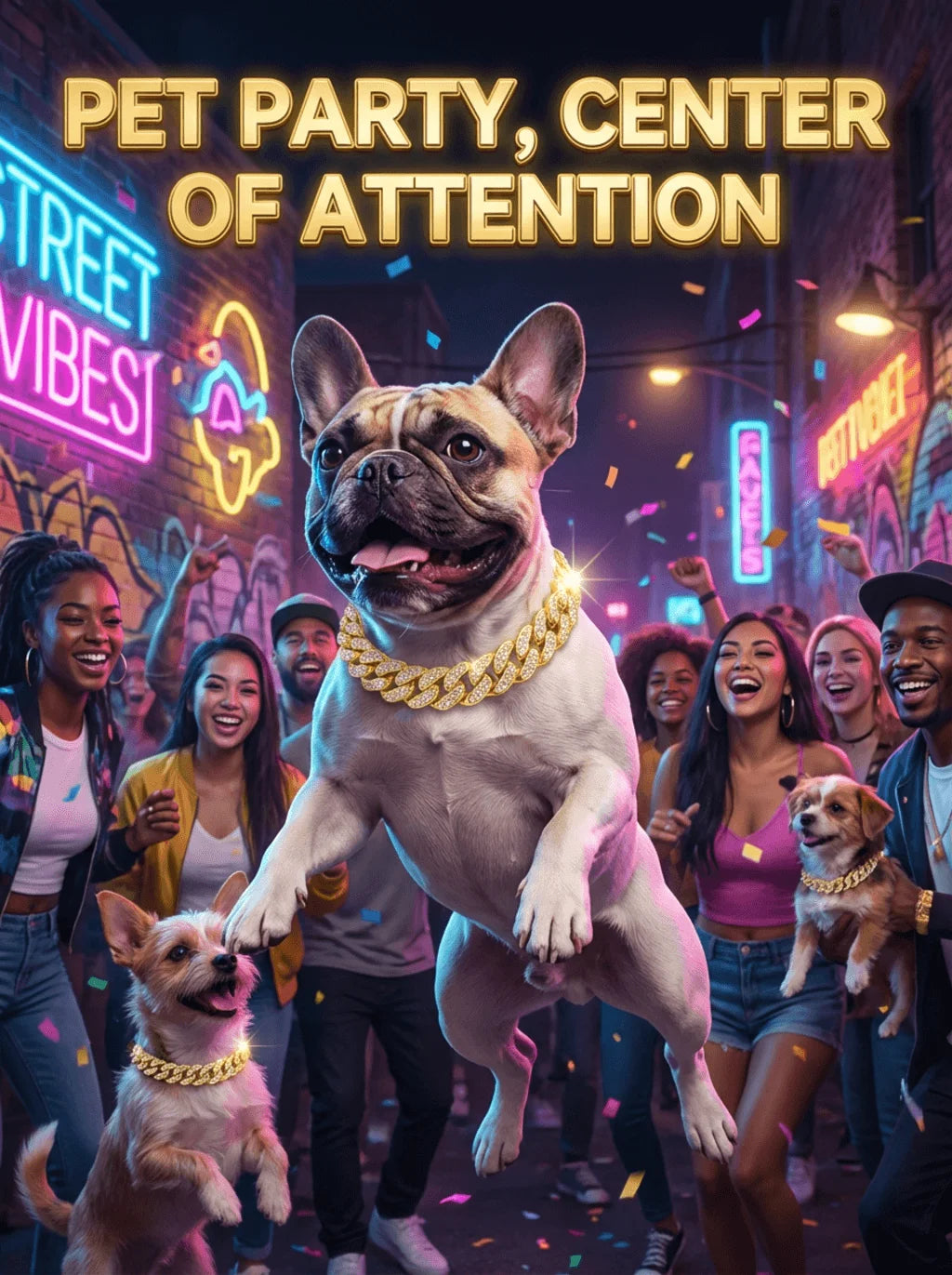 Collar de perro de Hip Hop de lujo, cadena cubana de acero inoxidable en tono dorado, joyería duradera para mascotas con incrustaciones de diamantes para caminar a diario
