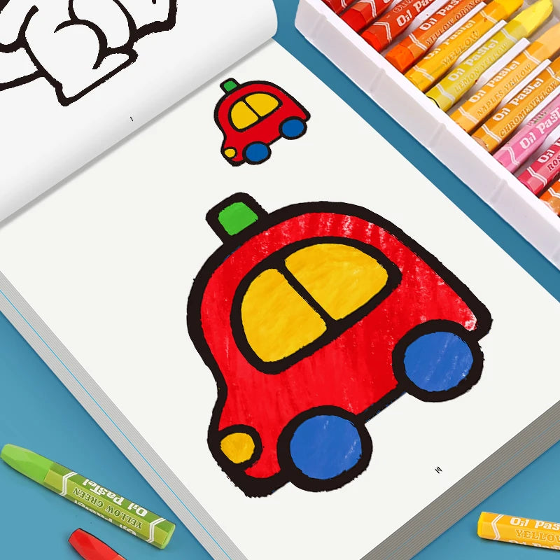 Libro para colorear de 32 páginas de pintura y graffiti para aprender arte, pintar, iluminar y mejorar la capacidad de comprensión