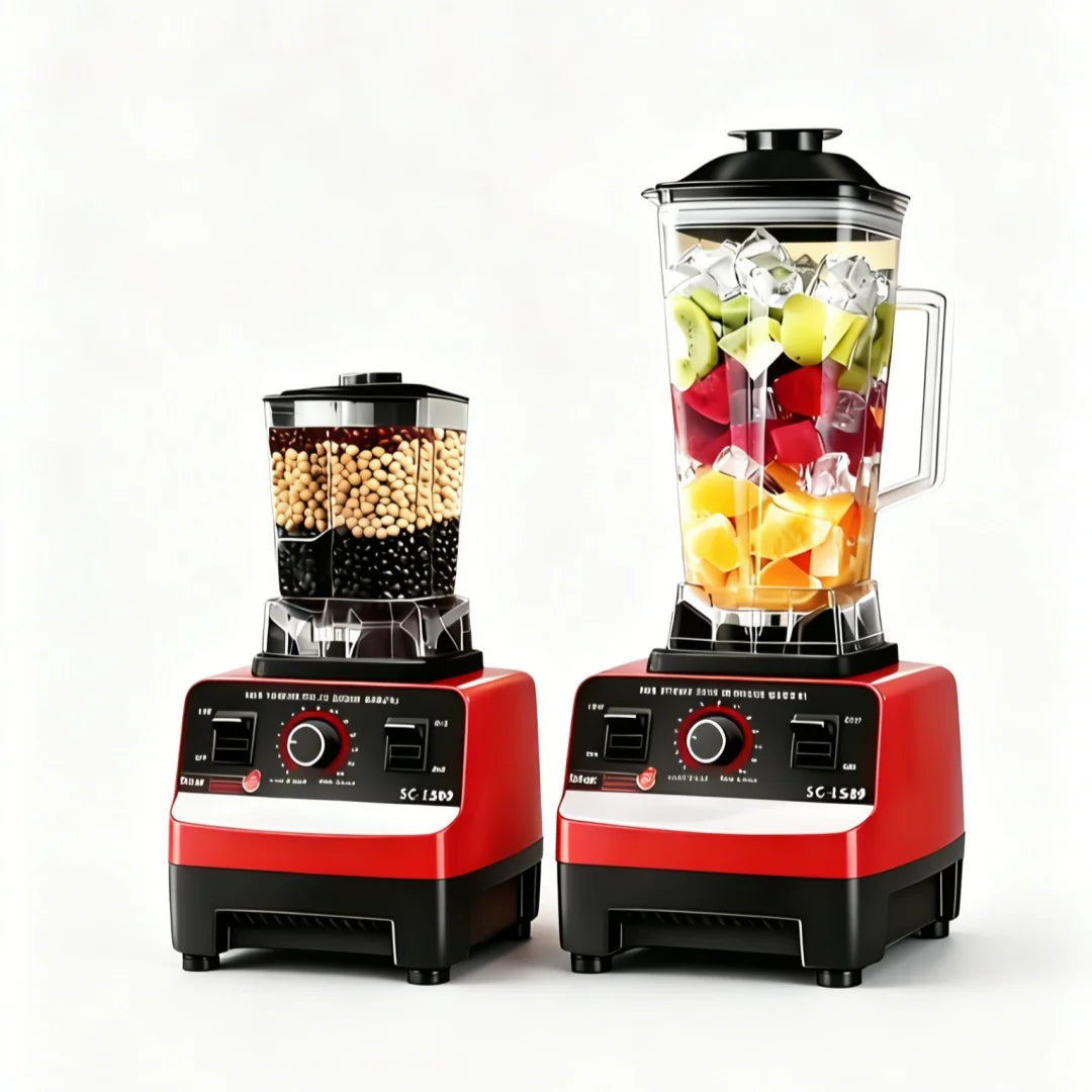 Licuadora Segura Libre de BPA con Vaso – Ideal para Smoothies y Bebidas, Incluye 6 Herramientas Útiles
