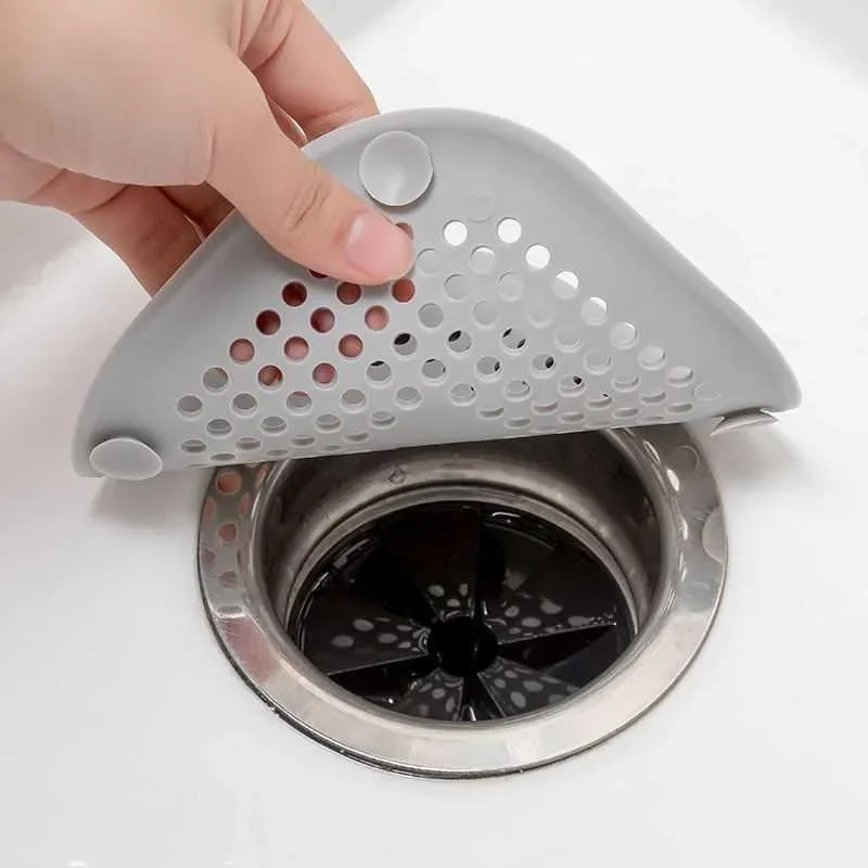 Tapón de silicona para desagües de cocina y baño, filtro de agua para bañera, accesorios para el hogar, atrapapelos para ducha y fregadero