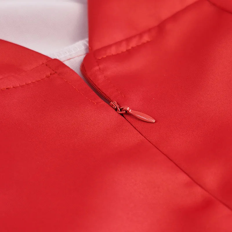 Minivestido elegante con lazo blanco para mujer, vestidos cortos de lujo, vestidos informales negros y rojos para fiesta de noche, cumpleaños y verano
