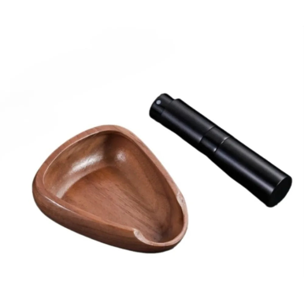 Juego de taza dosificadora de granos de café, tazón medidor de granos de café y botella pulverizadora, plato receptor de polvo pequeño vacío, taza dosificadora, 1 Juego