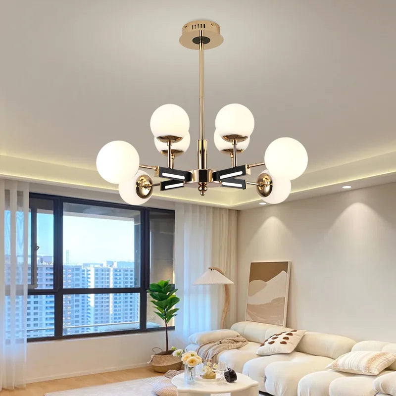 Lámpara de Techo Estilo Nórdico, Lámpara de Luz para Cocina, Dormitorio, Sala de Estar, Decoración LED para el Hogar, Lámpara de Lujo, Iluminación Interior