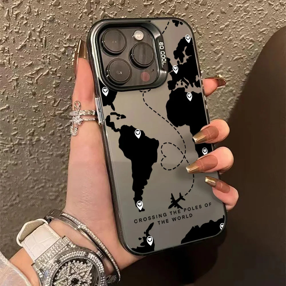 Funda de teléfono con estampado de leopardo para iPhone 16, 13, 15, 14, 11, 12, 17 Pro Max, 16 Pro Max, armadura de parachoques a prueba de golpes, IMD, Funda Coque