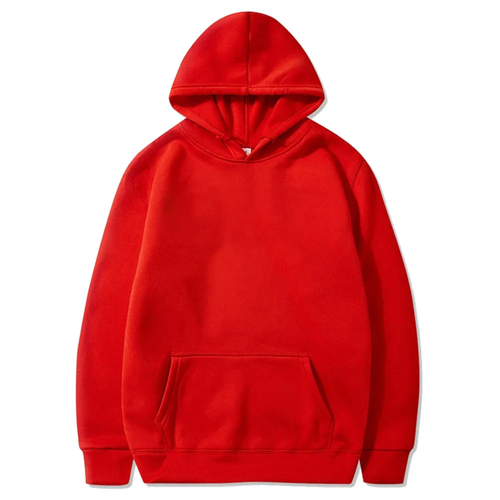 Sudaderas con capucha informales para hombre, sudaderas con capucha cálidas de lana para mujer, jerséis de primavera y otoño, sudaderas de gran tamaño de varios colores negros a la moda, Top