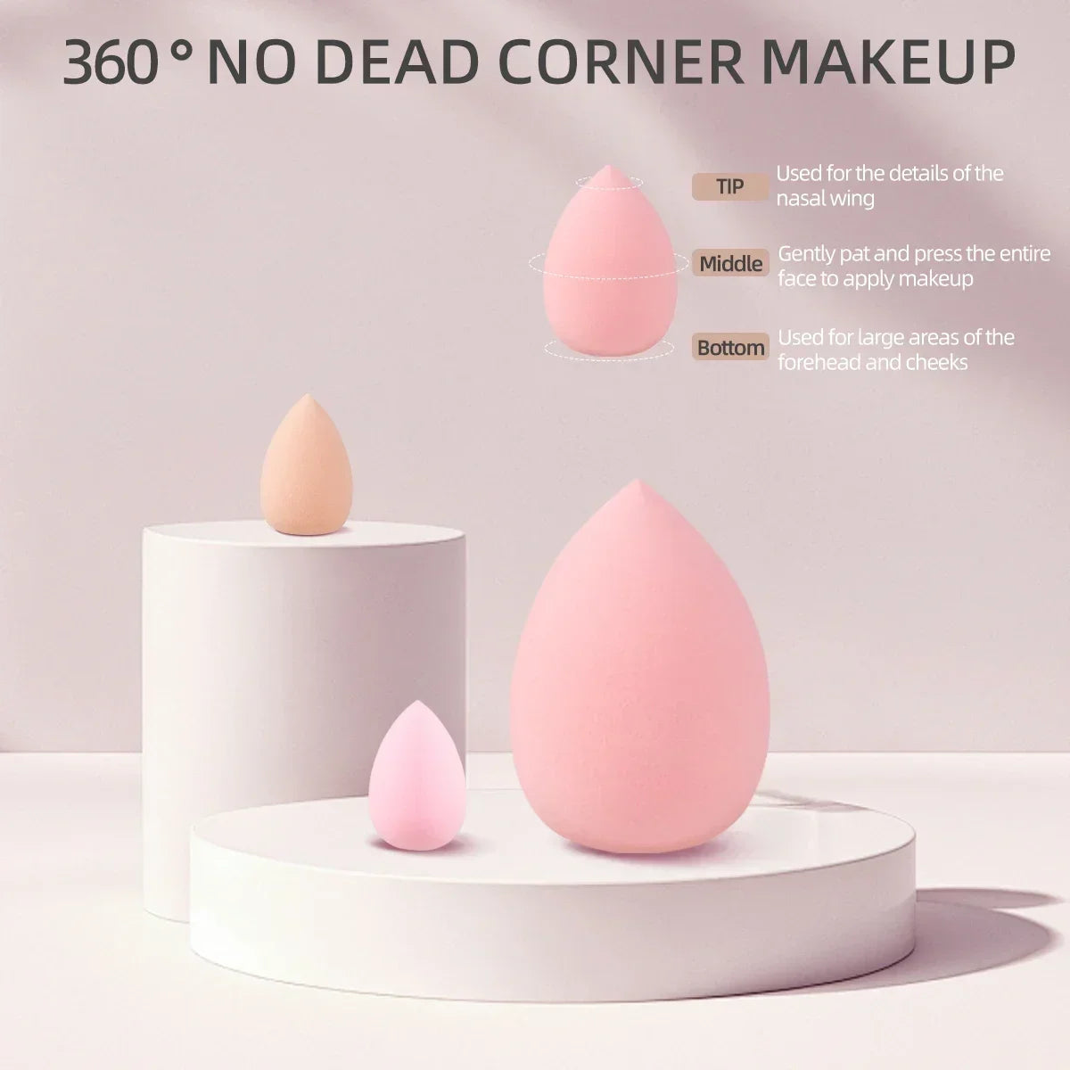 Juego de 33 Brochas de Maquillaje Profesionales para Piel Mixta, Kit Completo para Principiantes y Profesionales, Regalo Perfecto para Navidad