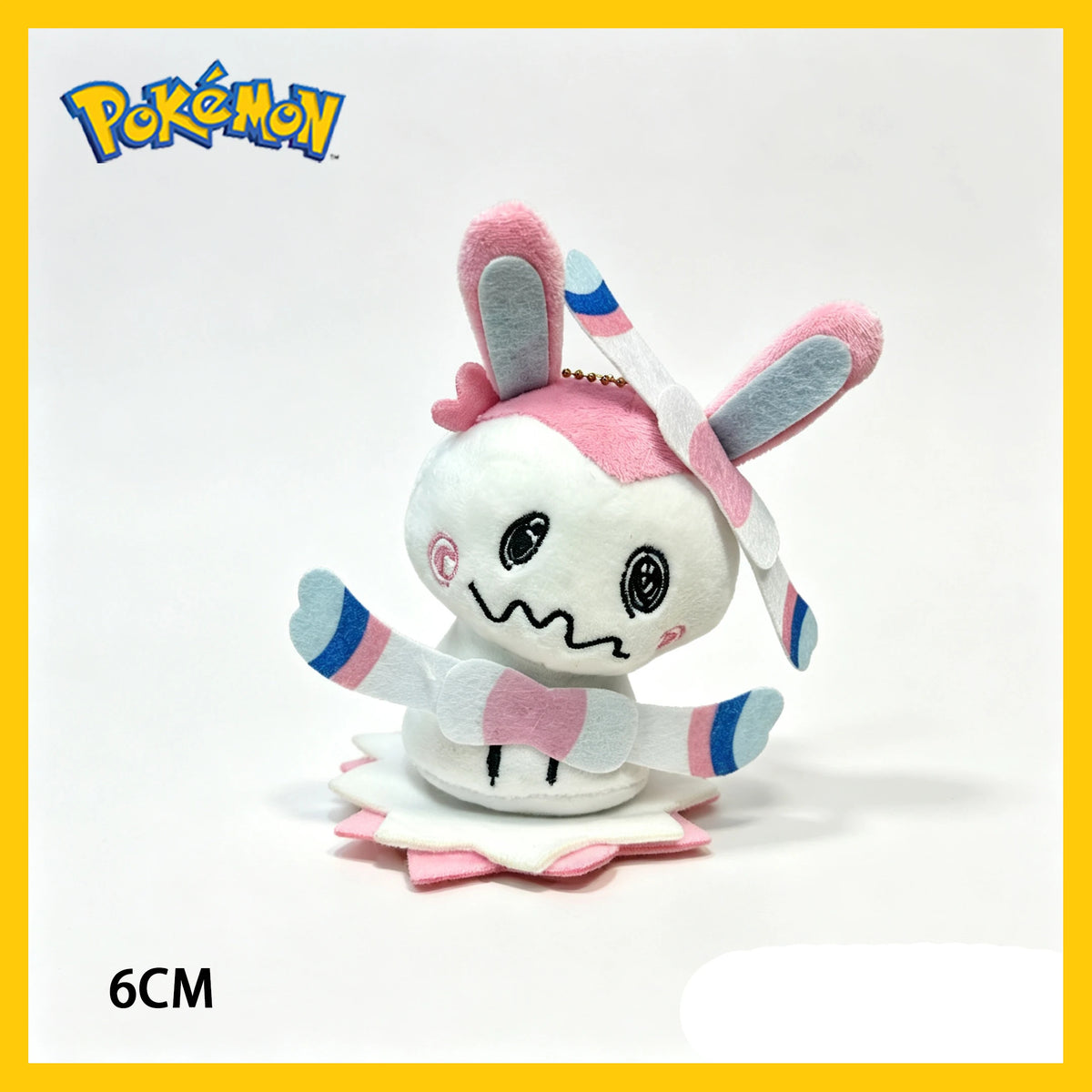 Llavero de peluche Mimikyu Eevee, colgante de anime de Pocket Monster con personajes de Eeveelution y Snorlax, para coleccionistas, regalo y decoración para fans de Sylveon