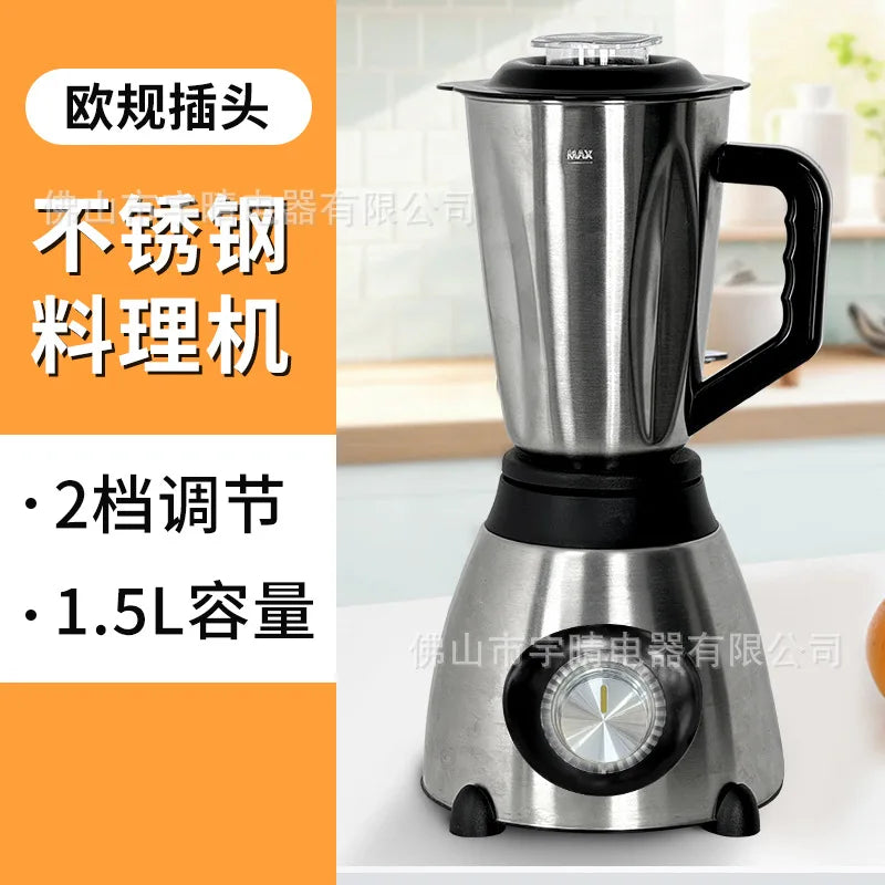 Licuadora Eléctrica Multifuncional, Exprimidor Doméstico, Mezclador de Alimentos, Molinillo de Granos de Café, Preparador de Smoothies, Electrodoméstico de Cocina