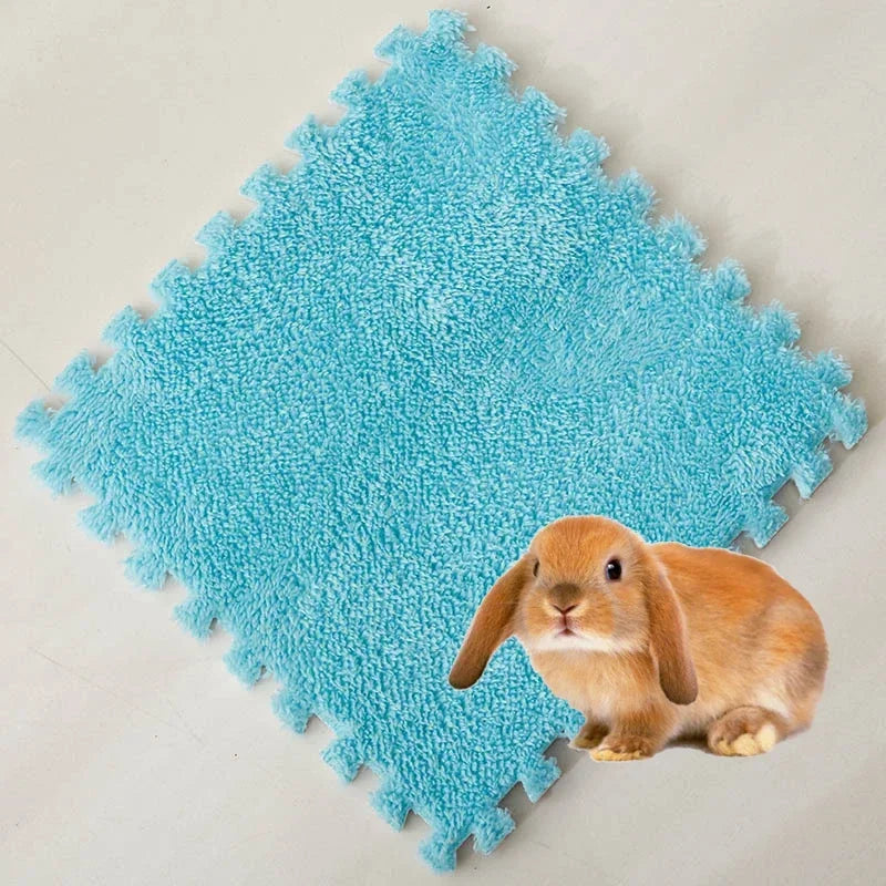 Forro para jaula de conejillo de indias, estera de cama antideslizante impermeable, almohadilla altamente absorbente para orinar, artículos para mascotas pequeñas, 4/10 piezas