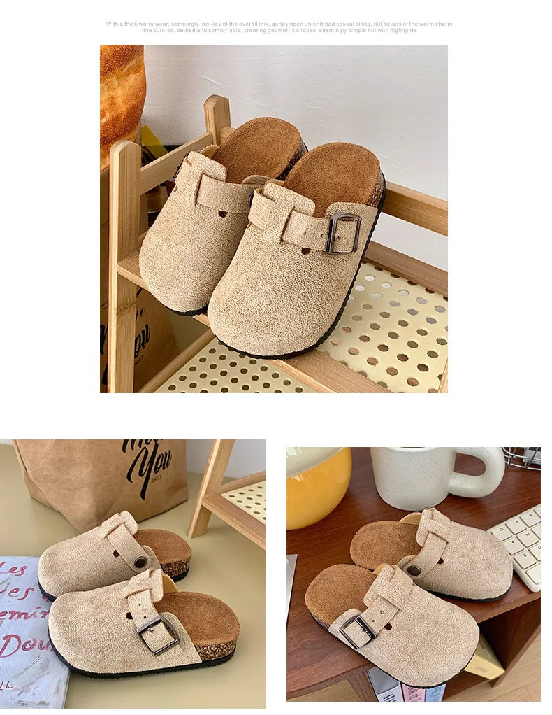 2025 primavera nuevos zapatos de cuero para niños para niñas moda estilo coreano suave antideslizante elegante versátil transpirable pisos