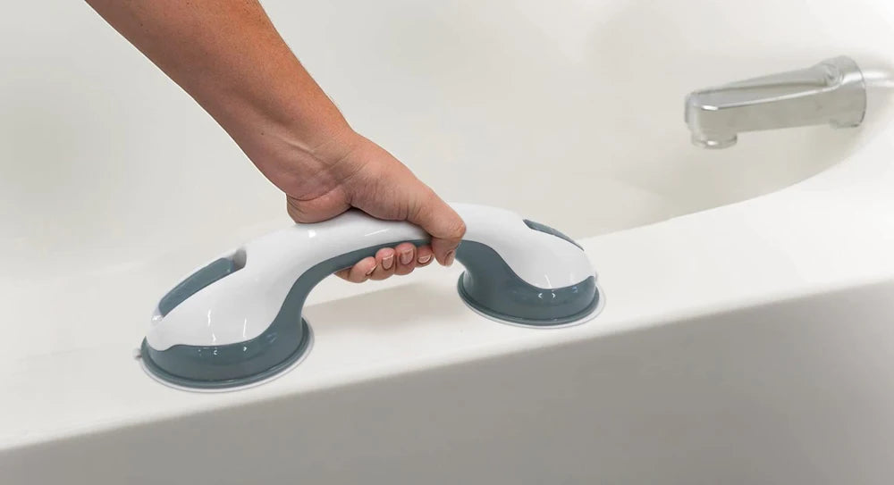 Manija de ducha, manija de ayuda de seguridad, soporte antideslizante para baño, inodoro, barra de agarre segura, manija, ventosa de vacío, pasamanos