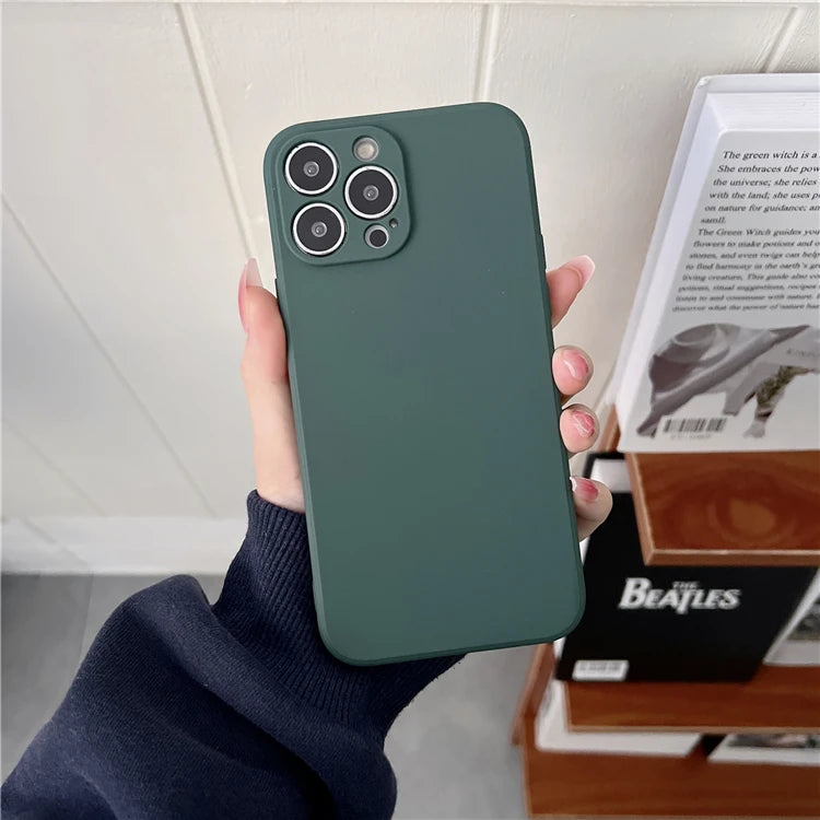 Funda Protectora Personalizada de TPU Suave para iPhone 17, 17Air, 16, 16E, 15, 14, 13, 12, 11Pro Max, Mini, SE 2020, 2022, XS, XR, 7, 8 Plus
