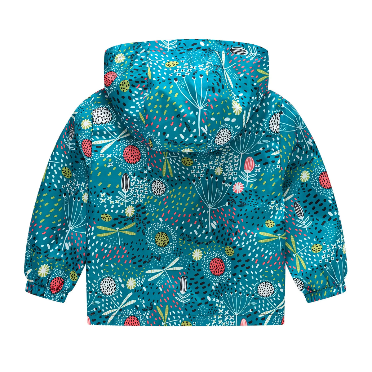 Chaqueta impermeable con capucha para niños y niñas, cortavientos con cremallera y estampado de dinosaurio de dibujos animados, a la moda, novedad