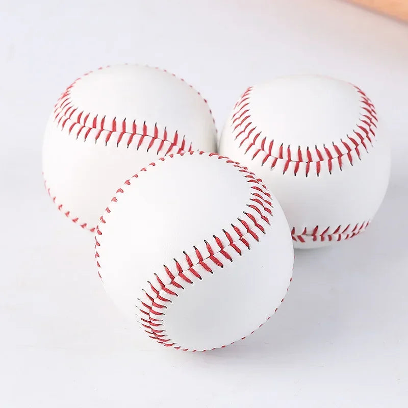 1 pieza de béisbol No. 9 Softbol Hardbol Softbol Craft Ball Productos deportivos Blanco Seguro Niños Hombres Béisbol Deportes Entrenamiento Estándar