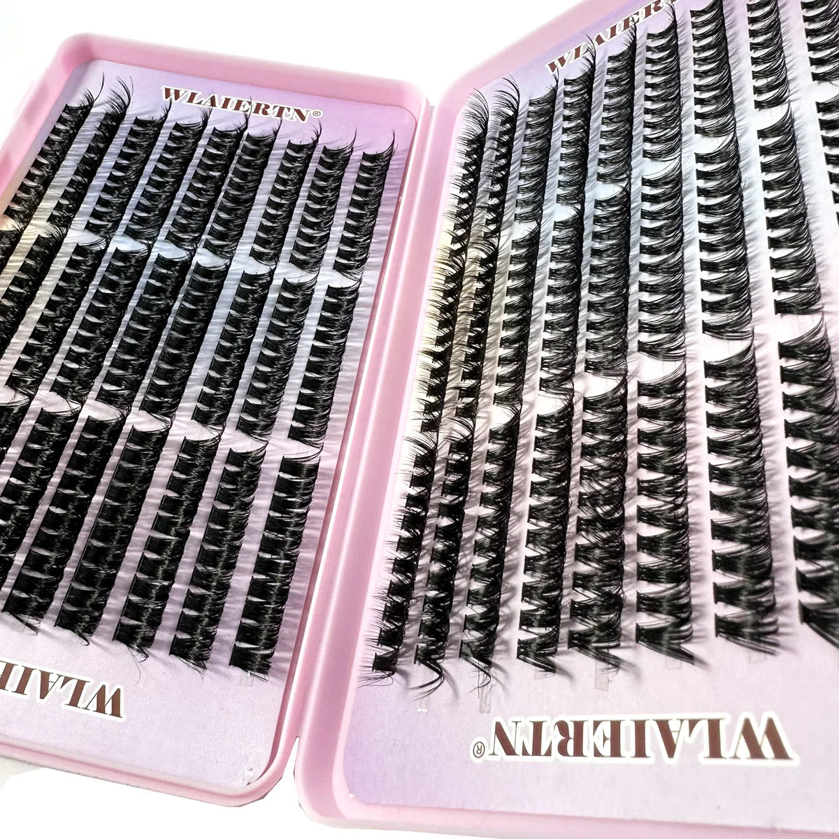 Pestañas de imitación de visón 540Cluster C rizador 9-16mm extensión de pestañas naturales mezcladas tira rusa 3D herramienta de maquillaje de pestañas Personal