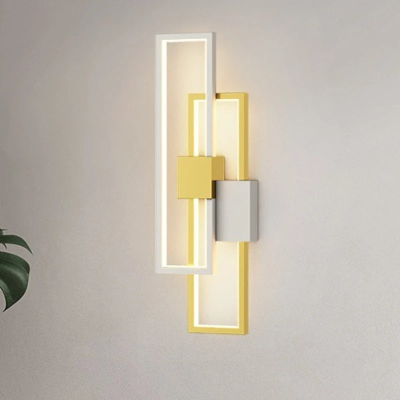 Lámparas de pared LED modernas para sala de estar, estudio, dormitorio, mesita de noche, pasillo, escaleras, decoración del hogar, accesorios de iluminación interior