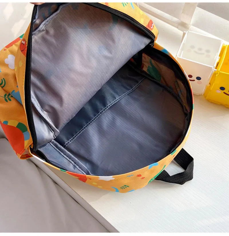 Mochila para niños pequeños, mochila preescolar ligera con bonitos dibujos, mochila de viaje para niño y niña