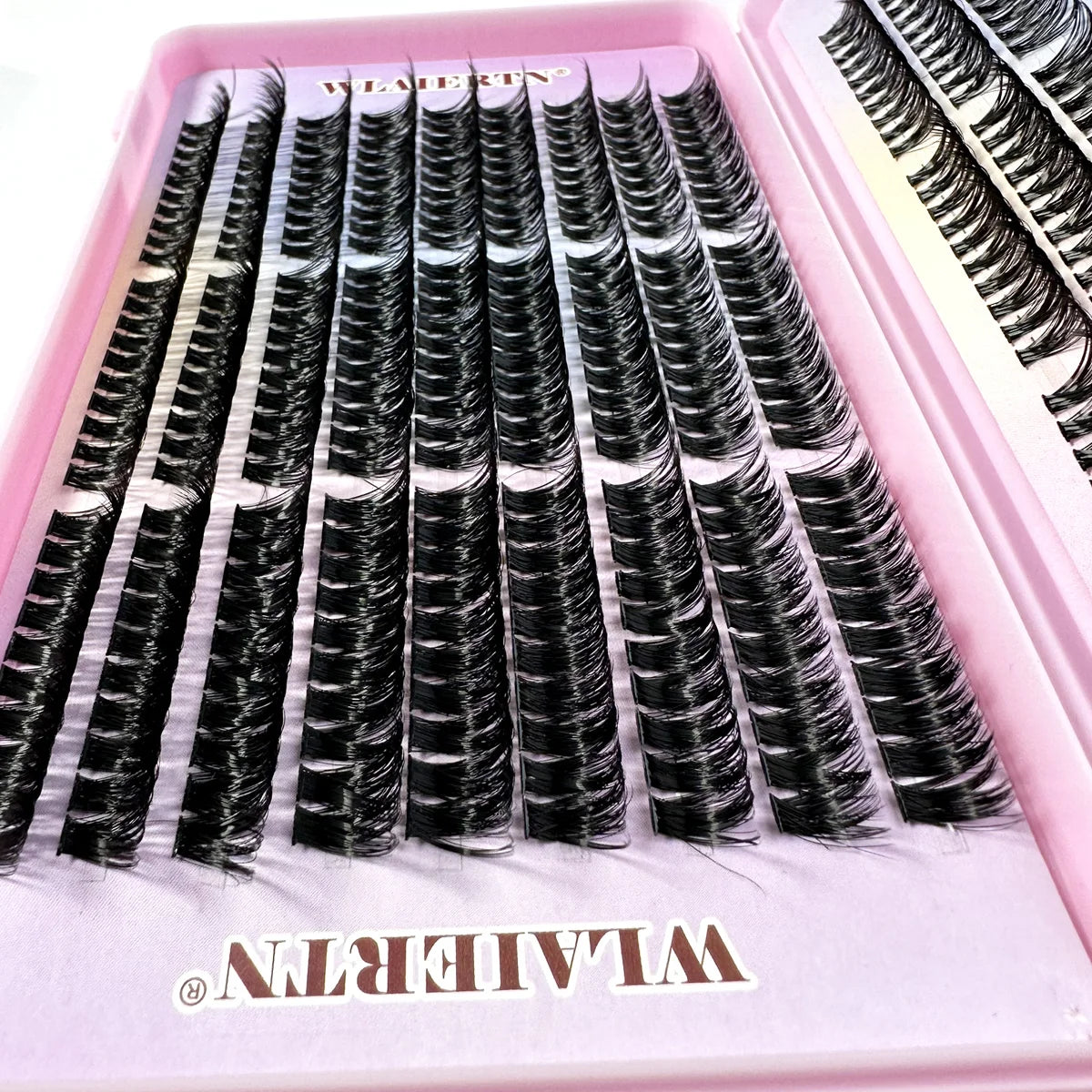 Pestañas de imitación de visón 540Cluster C rizador 9-16mm extensión de pestañas naturales mezcladas tira rusa 3D herramienta de maquillaje de pestañas Personal