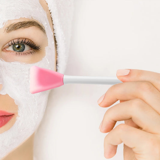 Cepillo para mascarilla Facial de doble cabezal, aplicador de silicona, cuchara, espátula, palo agitador, cuidado de limpieza Facial de la piel, herramientas de maquillaje para el hogar