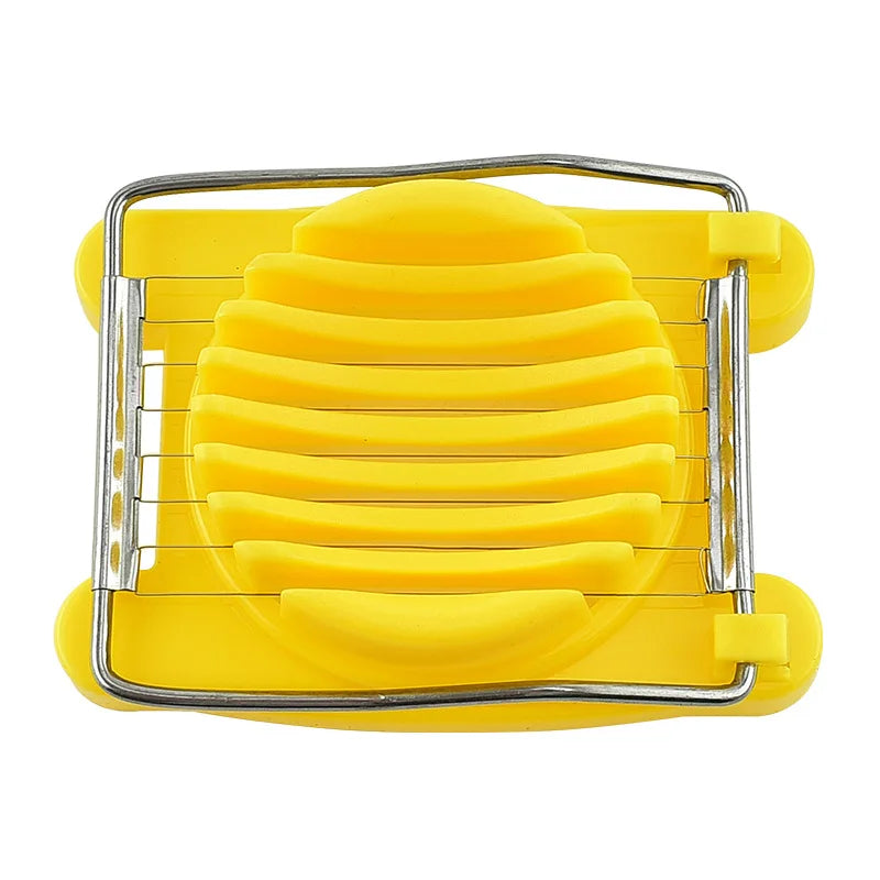 Accesorios de cocina, rebanador de huevos, picadora de acero inoxidable, cortador de ensalada de frutas, herramientas para huevos, procesadores de alimentos manuales, utensilio de cocina ALI426