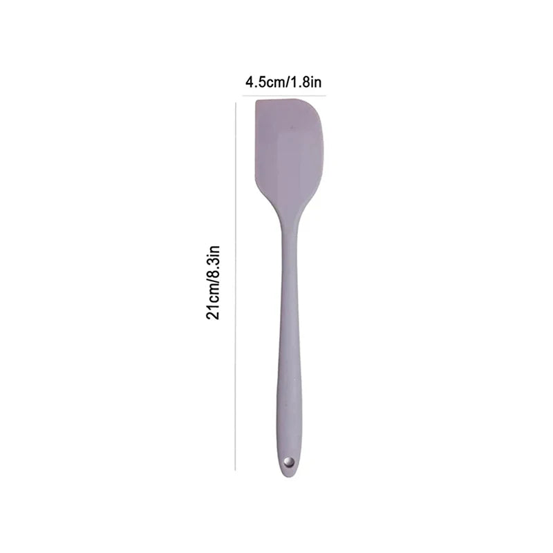 Espátula multifuncional de silicona para pastel, espátula antiadherente resistente al calor para hornear, herramienta de cepillo para molde de pastelería de cocina de calidad alimentaria