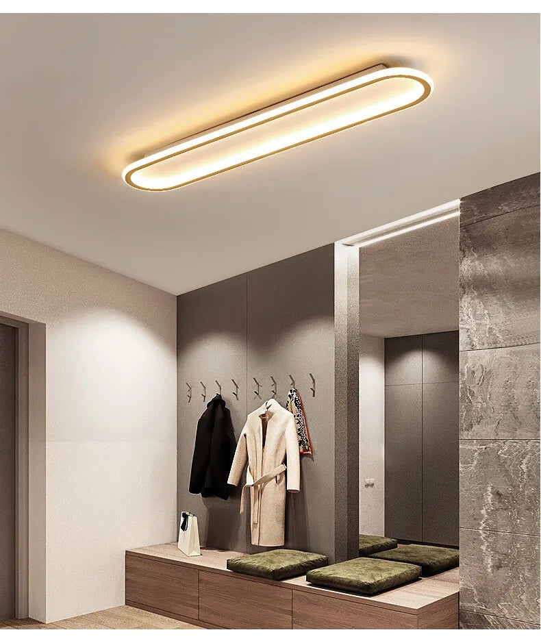 Luces de techo LED modernas, lámpara de pasillo, dormitorio, sala de estar, cocina, luz montada en el techo, guardarropa, pasillo, balcón, vestíbulo, decoración