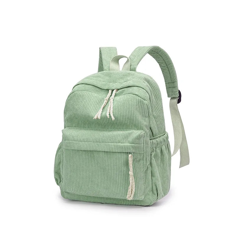 Mochila escolar personalizada, nuevas mochilas de moda para niños, estudiantes, pana, nombre único, bolsas de viaje de gran capacidad, mochila de senderismo