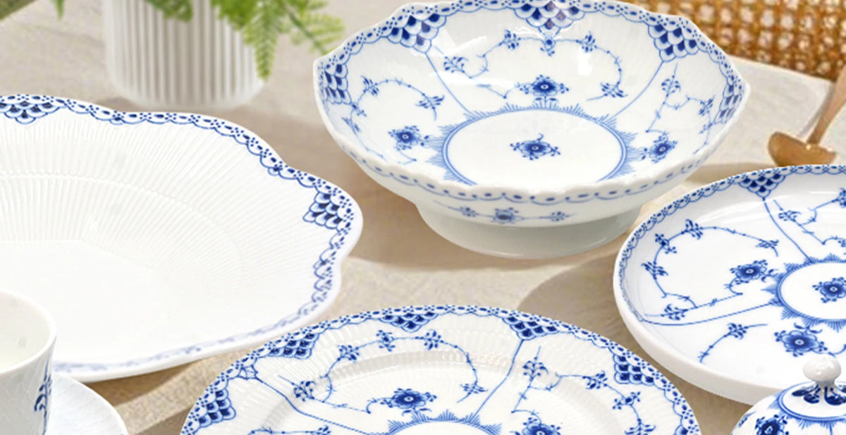 Juego de vajilla de porcelana blanca de Jingdezhen con diseño de hierba Tang azul y blanca, plato llano para uso doméstico, t...