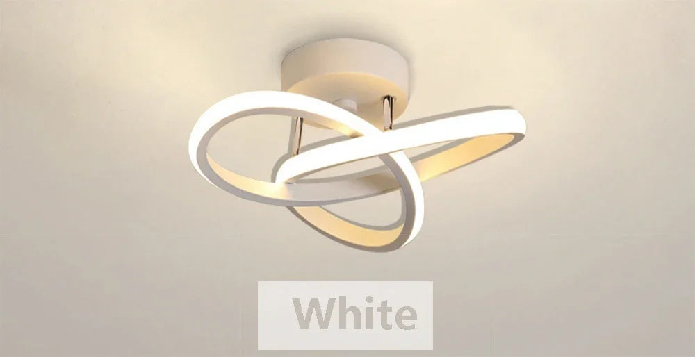 Lámpara de techo LED moderna, lámparas Led para pasillo, escalera, balcón, guardarropa, entrada, pasillo de Hotel, decoración del hogar, brillo de iluminación Led
