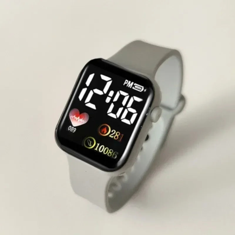 Reloj Electrónico LED 2026, Reloj Deportivo Digital a Prueba de Agua, Reloj de Pulsera Informal de Moda para Estudiantes, Uso Diario y al Aire Libre, Reloj para Mujer