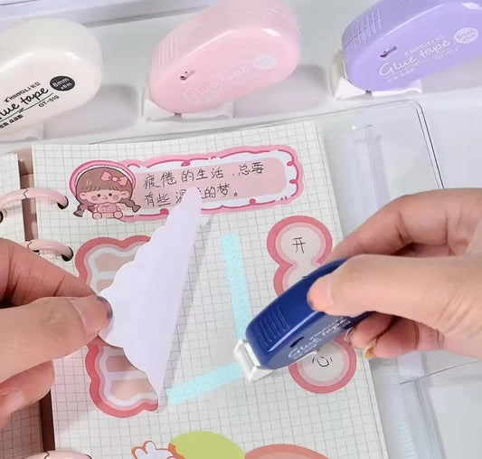 1-4 piezas de cinta adhesiva de doble cara con puntos de pegamento para álbumes de recortes, collages, diarios, manualidades, artículos de papelería escolar