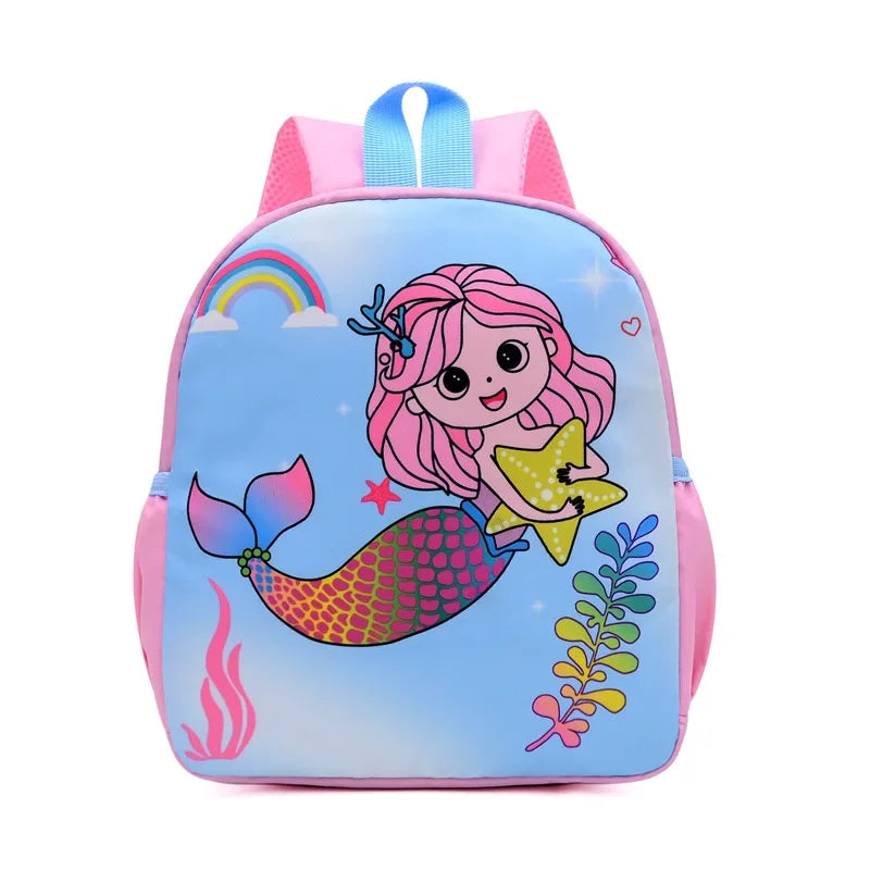 Mochilas bonitas de dinosaurio de dibujos animados para bebé, mochila escolar para guardería, mochilas escolares para niños y niñas, mochila ajustable con animales para chico