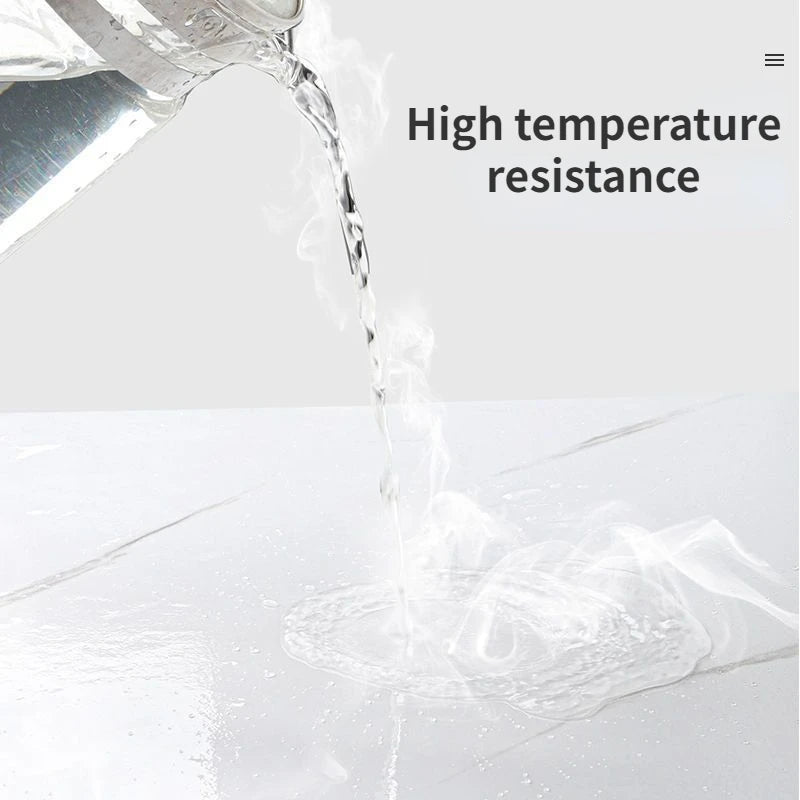 Papel tapiz adhesivo de pared de 80cm de ancho, lámina impermeable a prueba de aceite, pegatina decorativa de mármol, papel decorativo para renovación de baño y cocina