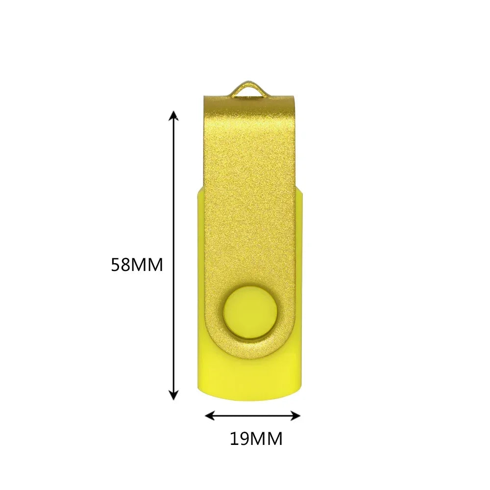 10/20/50 unids/lote unidad Flash USB 3,0 nueva unidad de bolígrafo giratoria 8GB16GB32GB64GB logotipo personalizado gratis memoria Stick regalo de negocios creativo