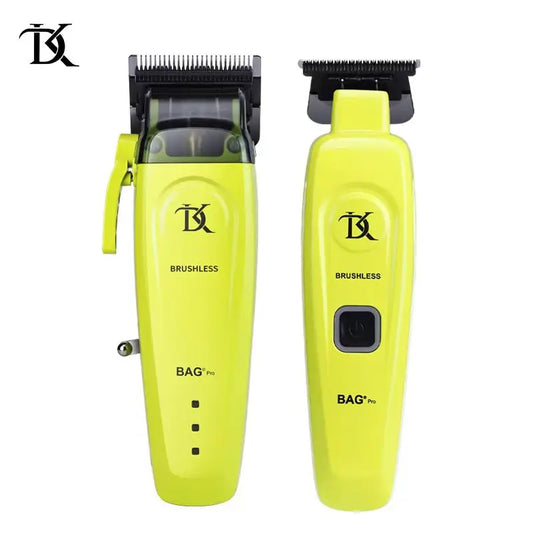 Cortapelos profesional para hombres 2025 DKBAG-078 recortador de barba dentada con cuchilla DLC con carga USB y Motor sin escobillas 7200 RPM