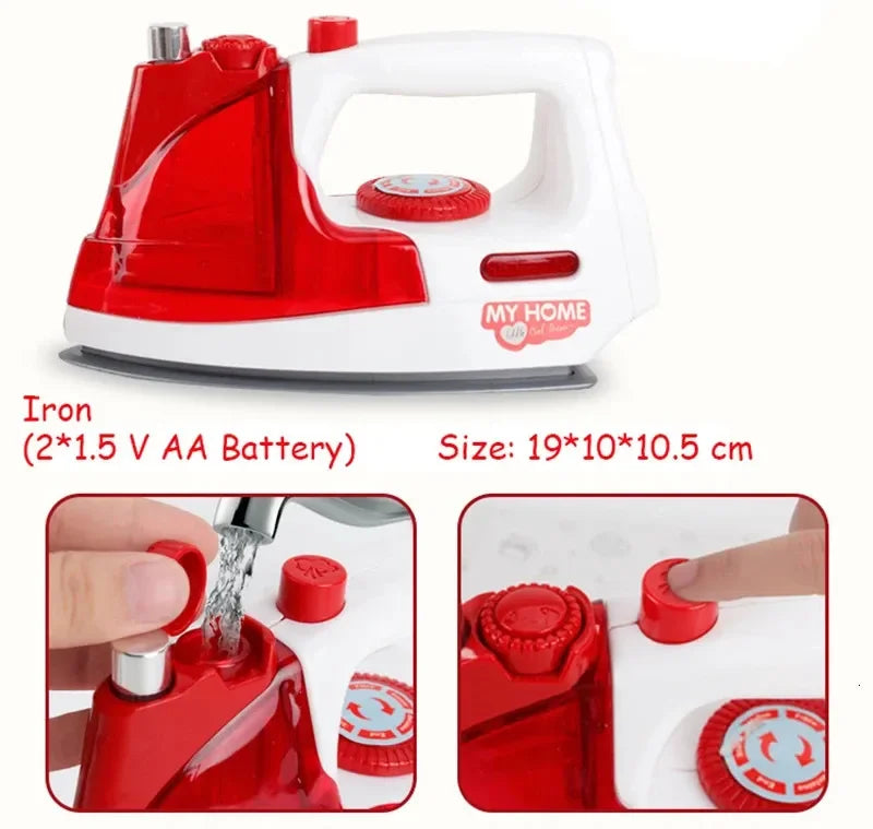 Electrodomésticos de cocina, juguetes, juego de cocina para niños, juego de cocina, accesorios para casa de muñecas, licuadora, cafetera, máquina mezcladora, tostadora