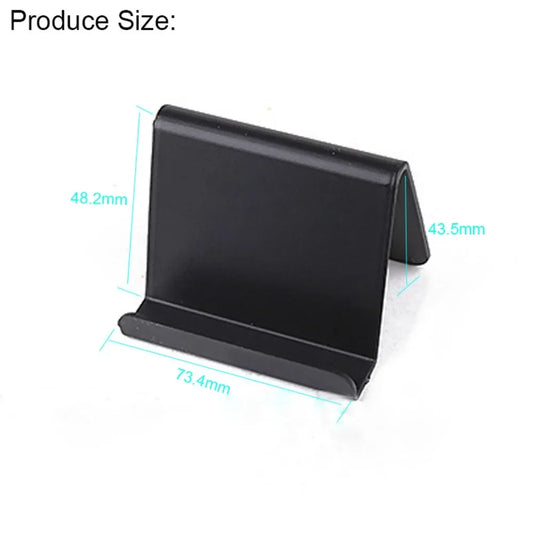 Soporte Universal para teléfono móvil, soporte de escritorio de plástico, Color caramelo, Mini soporte portátil para teléfono inteligente