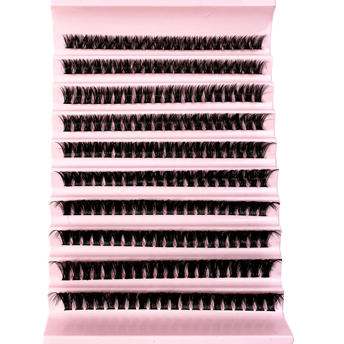 Pestañas de imitación de visón 540Cluster C rizador 9-16mm extensión de pestañas naturales mezcladas tira rusa 3D herramienta de maquillaje de pestañas Personal