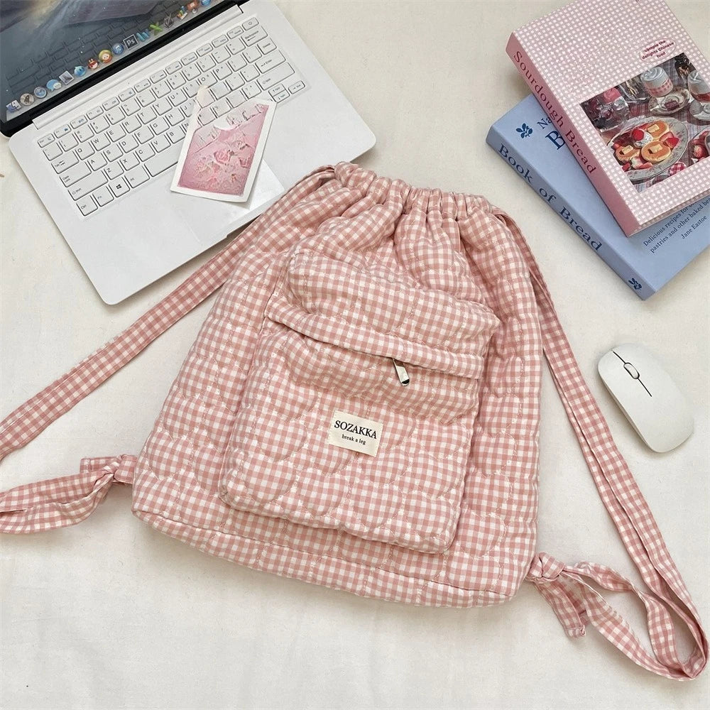 Nueva mochila para niños, bolso escolar portátil de gran capacidad para niños, mochila con cordón para chica a la moda de alta calidad con dibujos animados