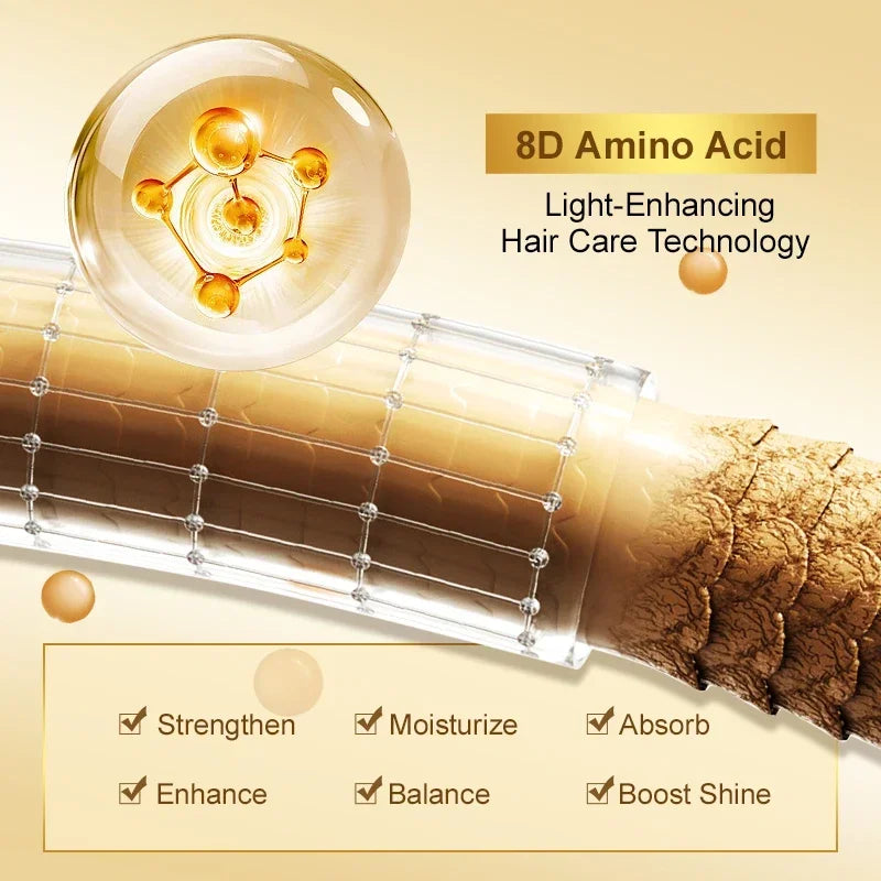 Aceite de argán marroquí, aceite nutritivo para el cabello, suero suavizante para el cabello suave, reparación de Frizz dañado, tratamiento para el cabello seco, cuidado del cabello
