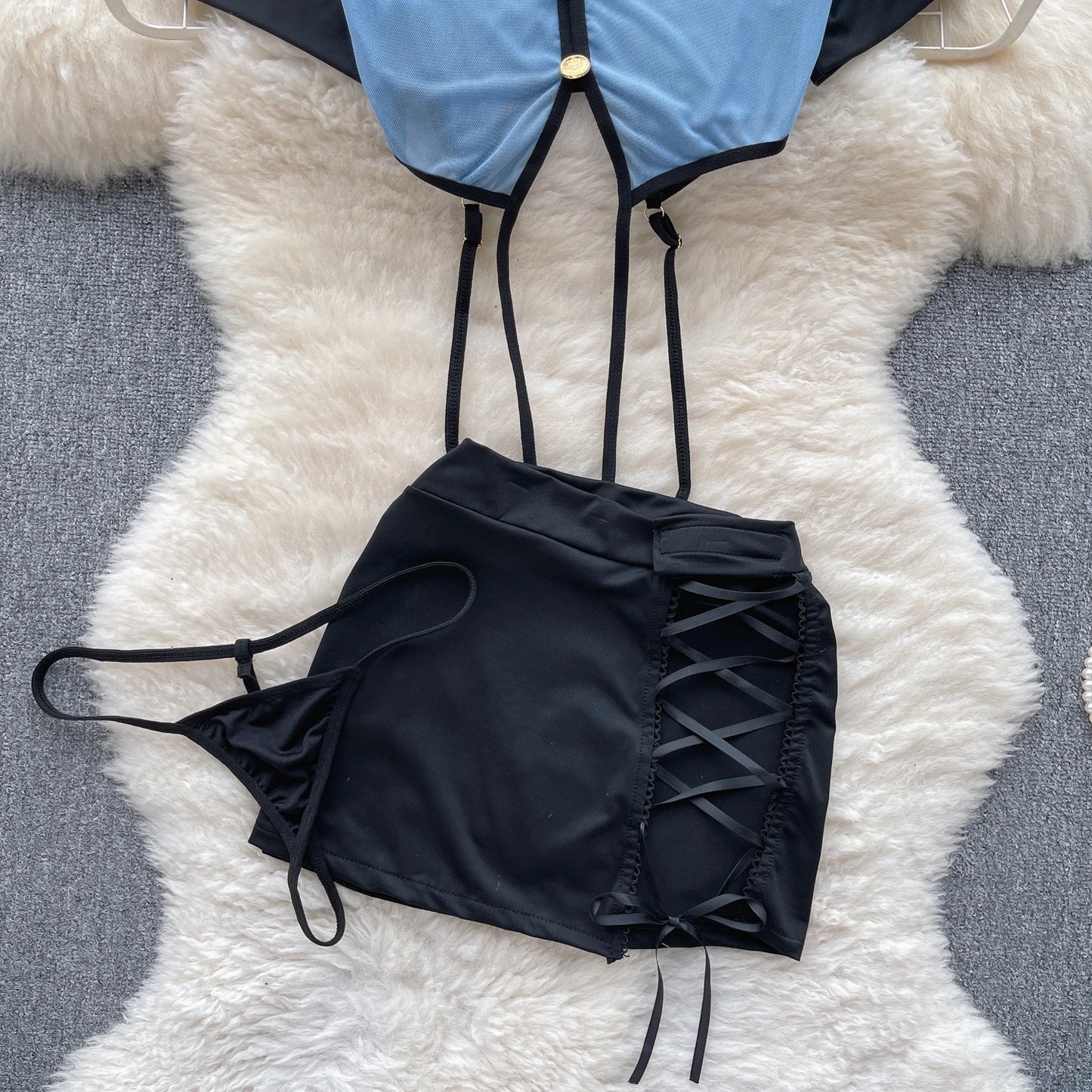 Ropa de dormir para fiesta de San Valentín, Catsuits combinados, peleles de tiras de malla eróticos íntimos ajustados, monos de mujer, lencería, conjuntos sexys