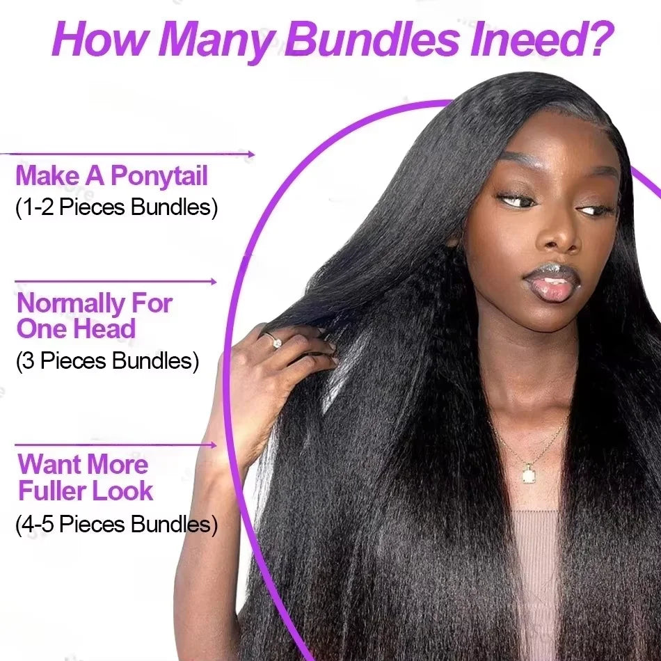 Extensiones de Cabello Humano Liso Rizado de 30 Pulgadas, Paquetes de Cabello Brasileño Remy para Coser, 3 o 4 Paquetes de Cabello Virgen en Trama