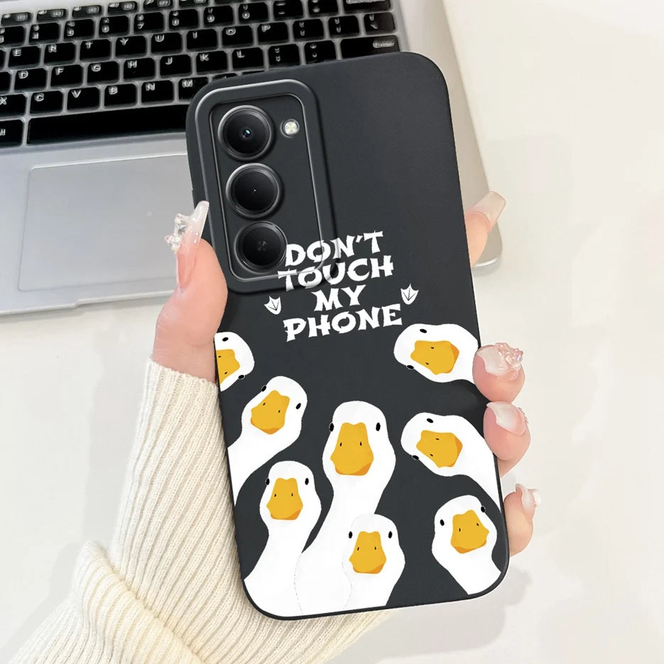 Para Xiaomi Redmi 15 4G 5G funda bonita Panda conejo funda de dibujos animados a prueba de golpes funda de teléfono para Xiaomi Redmi 15 5G Redmi15 4G bolsas suaves